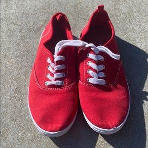 Charlotte Russe Red Sneakers